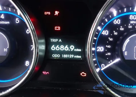 2012 Hyundai Sonata Gls из США, поврежденный, VIN 5NPEB4AC7CH379411